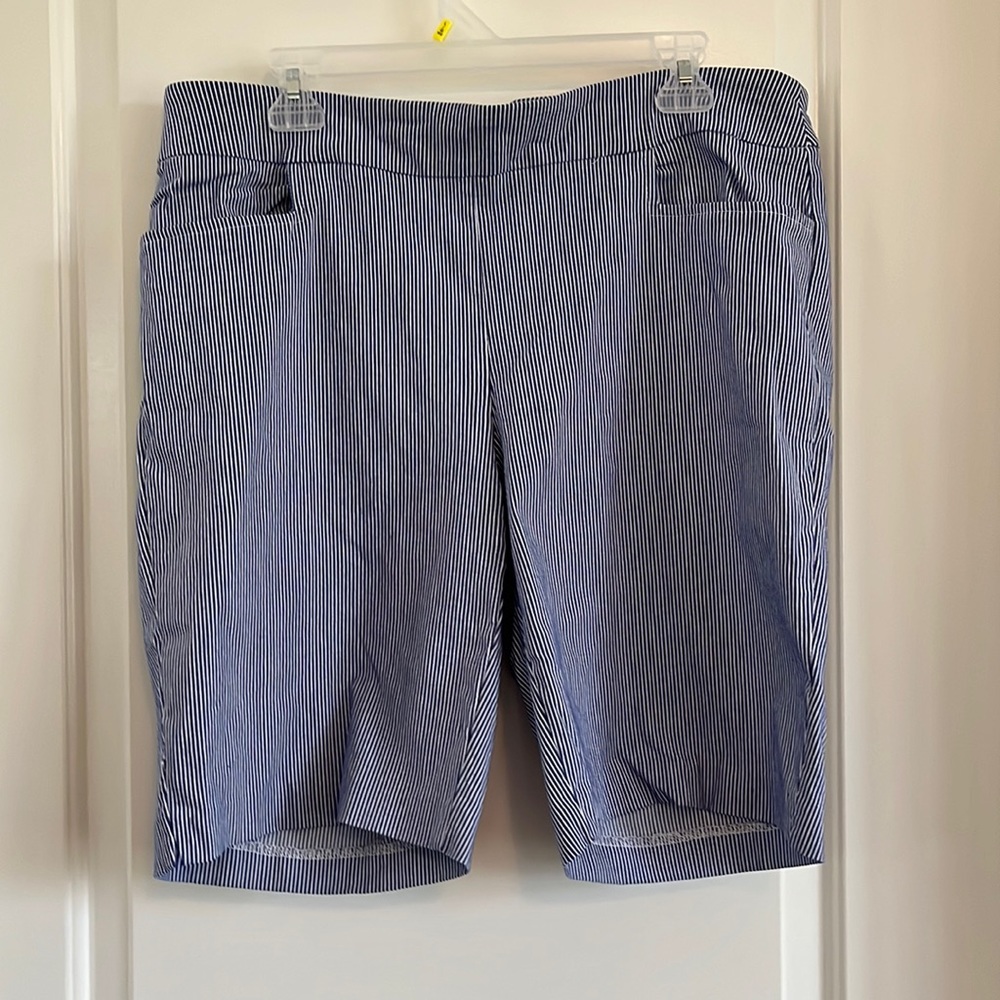 Terra & Sky rayon blend pull on shorts size 14